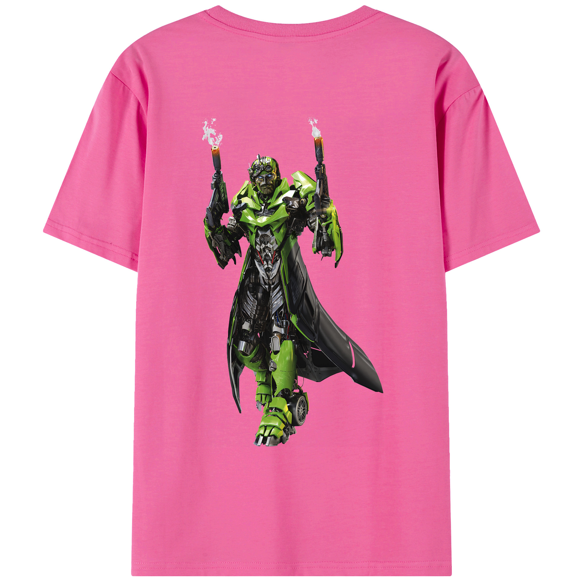 （画像用） Transformers トランスフォーマー レディース半袖Tシャツ(バックプリント)